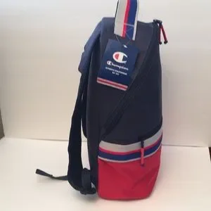 Champion | Bags | Champion Blue And Red Striped Backpack  display picture 1